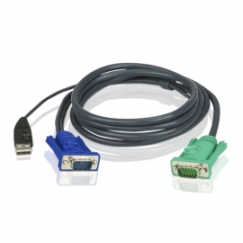 Aten 1.2m Usb Kvm Cable To Suit Cs8xu Cs174x Cs13xx Cs17xxa Cs17xxi Cl5xxx Cl58xx 2l-5201u