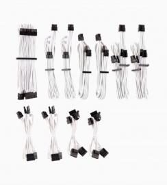 Corsair For Corsair Psu - White Premium Individually Sleeved Dc Cable Pro Kit Type 4 (Generation 4) Cp-8920224