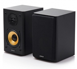 Edifier R1000T4 Ultra-Stylish Active Bookself Speaker - Uncompromising Sound Quality For Home Entertainment Theatre - 4Inch Bass Driver Speakers Black R1000T4-Black