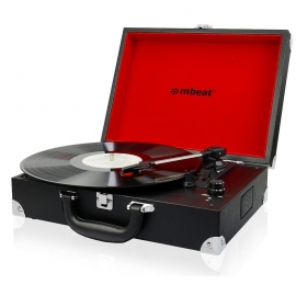 Mbeat Retro Briefcase-styled Usb Turntable Recorder Usb-tr88
