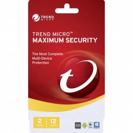 Trend Micro Trend Maximum Security 2017 1yr 2 User/ Device 1 Year Oem Ticewwmbxsbjeo