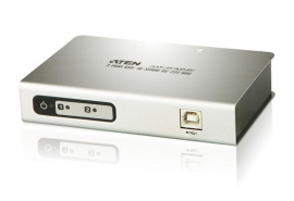 Aten Usb To 2 Port Serial Rs-232 Hub Uc2322-At