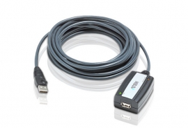 Aten 1 Port Usb 2.0 5m Active Extension Cable Ue250