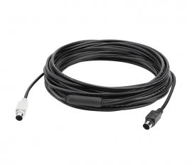 Logitech Group 10m Extender Cable Mini-din-6 Connection To Increase The Distance From The Hub