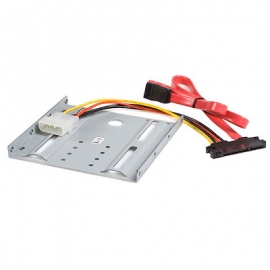 STARTECH.COM 2.5IN HARD DRIVE TO 3.5IN DRIVE BAY MOUNTING KIT 2 YR BRACKET25SAT