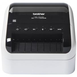 Brother NETWORKABLE,WIRELESS & BLUETOOTH EXTRA WIDE HIGH SPEED LABEL PRINTER / UP TO 102MM QL-1110NWB