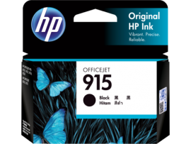 HP 915 Black Original Ink Cartridge 3Ym18Aa
