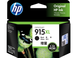 HP 915XL High Yield Black Original Ink Cartridge 3Ym22Aa
