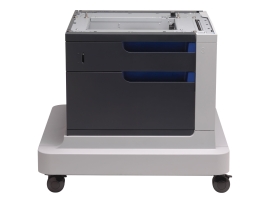 HP Laser 500-Sheet Paper Feeder And Cabinet For CP4025, CP4525 & CM4540 CC422A