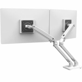 Mxv Desk Dual Monitor Arm (White) 45-496-216