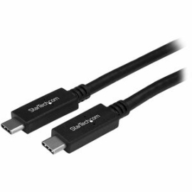 StarTech.com 0.5m USB C To USB C Cable - M/M - USB 3.1 Cable (10Gbps) - USB Type C Cable - USB 3.2 Gen 2 Type C Cable - Connect Your USB Type-C Devices, With Reduced Clutter - 0.5m USB C Cable - 0.5 M USB Type C Cable - USB 3.2 Type C Cable - USB C To US