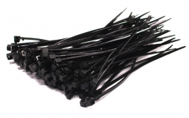 4cabling Cable Ties 380mm(l) X 7.6mm(w) Black | Bag Of 1000 011.060.1042