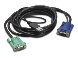 APC (AP5821) Integrated LCD Kvm USB Cable - 6 Ft (1.8M) AP5821
