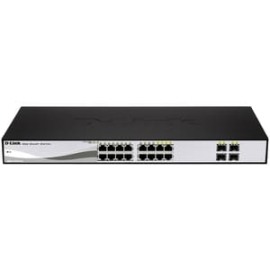 D-Link Dgs-1210 Dgs-1210-20 20 Ports Manageable Ethernet Switch - Gigabit Ethernet - 10/100/1000Base-T, 1000Base-X - 2 Layer Supported - 4 Sfp Slots - Twisted Pair, Optical Fiber - Desktop, Rack-mountable DGS-1210-20