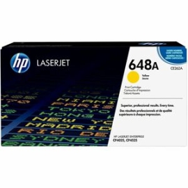 HP 648A Yellow Original LaserJet Toner Cartridge CE262A
