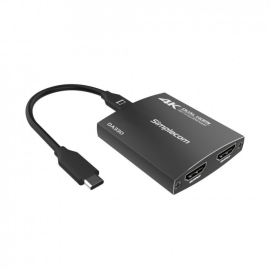 USB Type-C (USB-C) To Dual HDMI Mst Multi-Port Adapter With Pd And Audio Out - Supports 4K A33