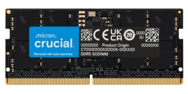 Crucial 32GB (1x32GB) DDR5 Sodimm 4800MHz C40 1.1V Notebook Laptop Memory CT32G48C40S5