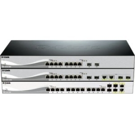 D-Link Dxs-1210 Dxs-1210-16Tc 12 Ports Manageable Layer 3 Switch - 10 Gigabit Ethernet - 10GBase-T, 10GBase-LR, 10GBase-SR, 1000Base-SX, 1000Base-LX - 3 Layer Supported - Modular - Optical Fiber, Twisted Pair DXS-1210-16TC