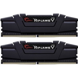 G.Skill Ripjaws V RAM Module For Desktop Pc, Motherboard - 32 Gb (2 X 16GB) - DDR4-3600/Pc4-28800 DDR4 Sdram - 3600 MHz - CL18 - 1.35 V - Non-ECC - Unbuffered - 288-pin - Dimm - Lifetime Warranty F4-3600C18D-32GVK