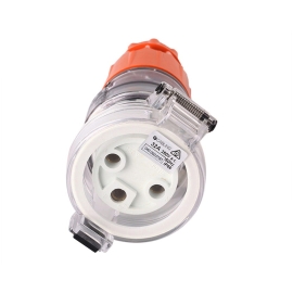 4C | Extension Socket IP66 250V 3 Round Pin 32A 040.000.0181