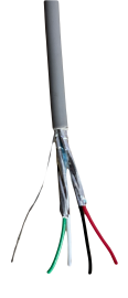 2 Pair 7/0.25 Individually Screened Data Cable | Easy Pull Box | 300m Grey 007.003.0074