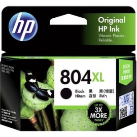 HP 804XL High Yield Black Original Ink Cartridge T6N12AA