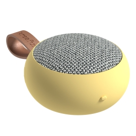 Kreafunk Ago 2 Fabric Bluetooth Speaker - Soft Yellow KFWT146
