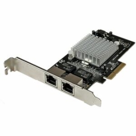 StarTech.com Gigabit Ethernet Card For Computer - 10/100/1000Base-T - Plug-in Card - PCI Express X4 - 8 Gbit/s Data Transfer Rate - 2 Port(s) - 2 - Twisted Pair ST2000SPEXI