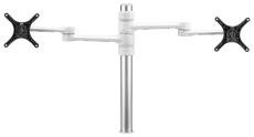 Atdec Dual display monitor arm AFS-AT-DC WHITE (1 x AF-AT-B 525mm long pole with 422mm articulated arm + 1 x AF-AA-B Accessory monitor arm for AF-AT) AFS-AT-DC-SW