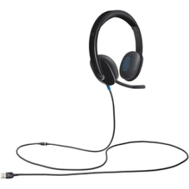 H540 USB Headset - Black Logitech USB Headset H540. Plug Into High-performance Audio For Pc Calls Music And More. Simply Insert The USB And Instantaneously Experience Crisp Digital Stereo 981-000482