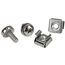 Startech M5 Rack Screws And M5 Nuts - Cabinet Mounting Screws And Cage Nuts - Install Your Rack-mountable