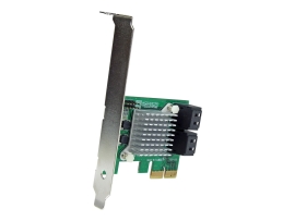 Startech.Com 4 Port PCIe X 2 Sata Controller Card, Hyperduo SSD Tiering, 2YR PEXSAT34RH