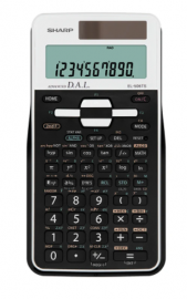 Sharp 470 MATH FUNCTION DUAL POWERED METRIC PHYSICAL CONSTANT SCIENTIFIC CALCULATOR - WHITE EL506TSBWH