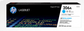 HP 206A Cyan Original LaserJet Toner Cartridge (W2111A)