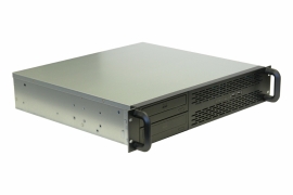 TGC Rack Mountable Server Chassis 2U 400mm Depth, 2x Ext 5.2" Bays, 2x Int 3.5" Bays, 4x Low Profile PCIE Slots, MATX MB, ATX PSU TGC-23400-2