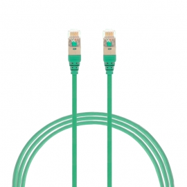 4C 5M Thin Lszh 30 Awg Network Cable. Green (004.300.8007)
