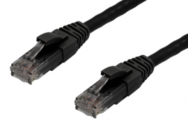 1.5m CAT6 RJ45-RJ45 Pack of 50 Ethernet Network Cable. Black 004.002.2004.50Pack