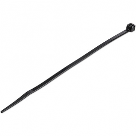 Startech 15cm(6in) Cable Ties - 3mm(1/8in) wide 39mm(1-3/8in) Bundle Diameter 18kg(40lb) CBMZT6BK