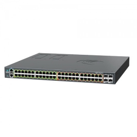 Cambium cnMatrix EX3052R-P, Intelligent Ethernet Switch, 48 1G(24 PoE+ ports and 24 4PPoE ports(60W)) and 4 SFP+ ports, , Dual/Removeable power supplies