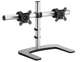 Atdec Dual Monitor Desk Stand, Up To 32" & 12KG, Vesa Up To 100x100, HORIZONTAL,10 Yr Wty VFS-DH
