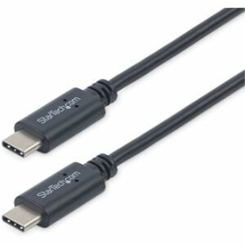 StarTech.com 2m 6 Ft USB C Cable - M/M - USB 2.0 - USB-If Certified - USB-C Charging Cable - USB 2.0 Type C Cable - Cable For Tablet, Chromebook, Notebook, MacBook, Wall Charger - First End: 1 X 24-pin USB 2.0 Type C - Male - Second End: 1 X 24-pin USB 2
