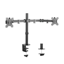 Dual Arm Double Joint Monitor Bracket Supports Up To 2 X 32" Monitor | Max Vesa 100 X 100 012.001.1032