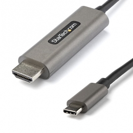 StarTech.com 2 m HDMI/USB-C A/V Cable for Audio/Video Device, Monitor, Digital Signage Display, TV, Projector, CDP2HDMM2MH