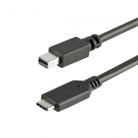 Startech Usb-c To Mini Displayport Cable - 3 Ft / 1m - Black - 4k 60hz - Usb C To Mdp - Usb 3.1