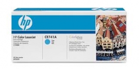 Hp Ce741a Clj Cp5220 Cyan Print Cartridge With Colorsphere Toner