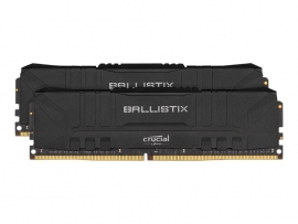 BALLISTIX 32GB (16GBx2 KIT) DDR4 MEMORY, 3600MHz, CL16, LIFE WTY, (BLACK) BL2K16G36C16U4B