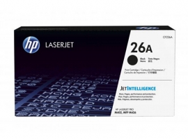 Hp 26a Black Laserjet Toner Cartridge Cf226a