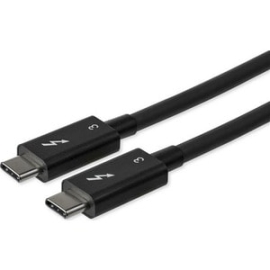 StarTech.com 2.6ft (80cm) Thunderbolt 3 Cable, 40Gbps, 100W Pd, 4K/5K Video, Thunderbolt-Certified, Compatible W/ TB4/USB 3.2/DisplayPort - 2.6ft (80cm) Passive Thunderbolt 3 Cable - Delivers Consistent 40 Gbps Performance - Compatible With TB4, USB4/USB