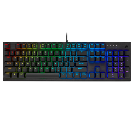 CORSAIR K60 RGB PRO Mechanical Gaming Keyboard, Backlit RGB LED, CHERRY VIOLA Keyswitches, Black (CH-910D019-NA)