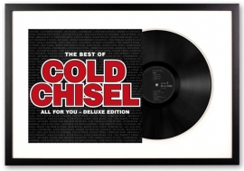 Vinyl Album Art Framed Cold Chisel the Best of Cold Chisel Double UM-CCCLP003-FD
